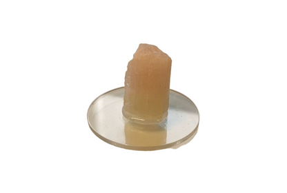 turmalina rosa y verde mineral
